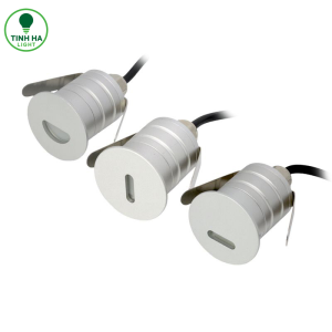 Đèn âm bậc mini 1w tròn THCT-02