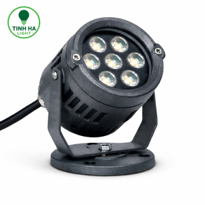 Đèn rọi cột led 6 mắt thân tròn THRC-01