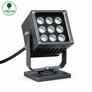Đèn rọi cột LED 9 mắt vuông THRC-02