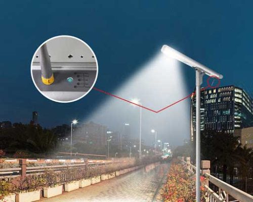 Công tắc của công nghệ cảm biến đèn đường