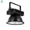 Đèn LED Highbay chóa sâu treo xưởng THX-11 màu đen thân tròn