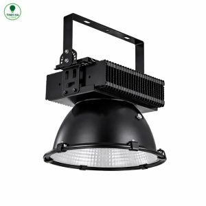 Đèn LED Highbay chóa sâu treo xưởng THX-11 màu đen thân tròn