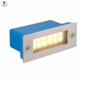 Đèn âm tường bậc thang THCT-05 hình chữ nhật màu xanh khe sáng
