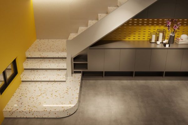 Đèn bậc tam cấp lắp đặt khu vực hành lang